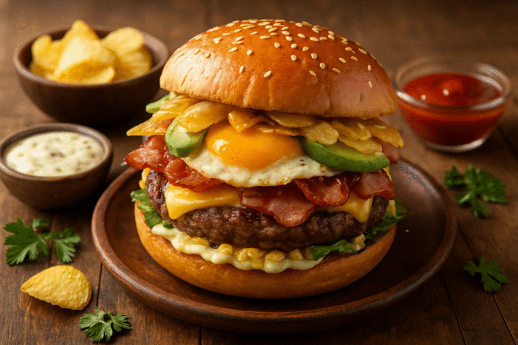 hamburguesa venezolana