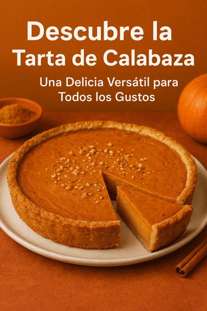 tarta de calabaza